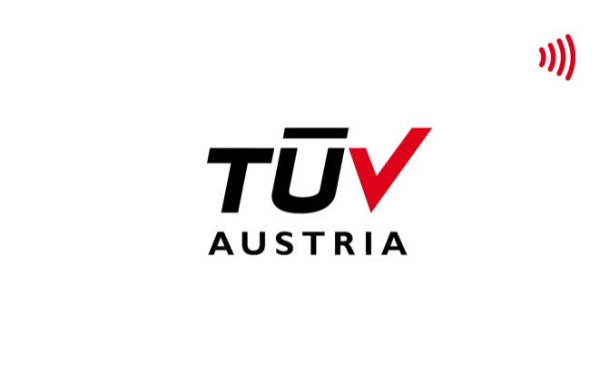 METACARD corporate NFC card for TÜV Austria